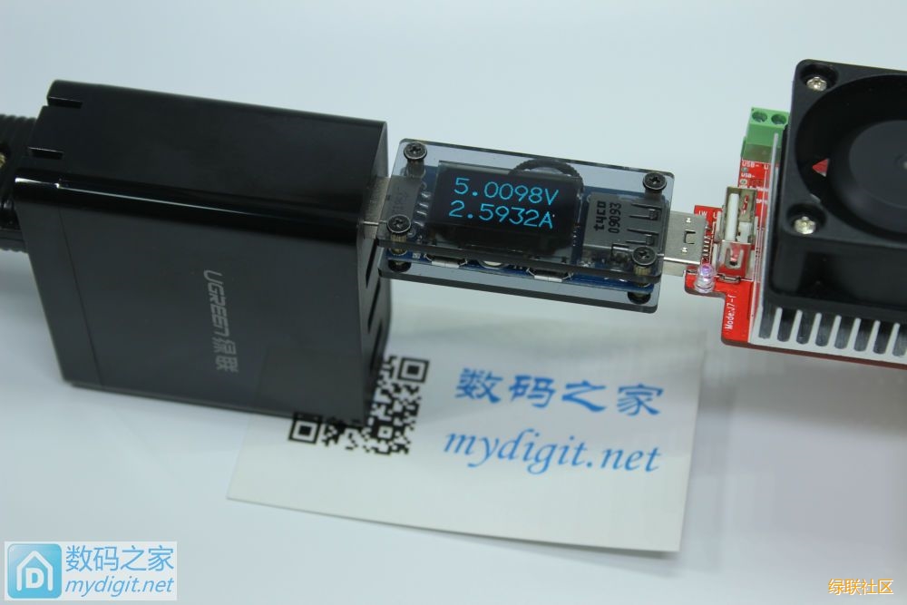 小身材大能量-綠聯(lián)四口充電器CD147評測拆解